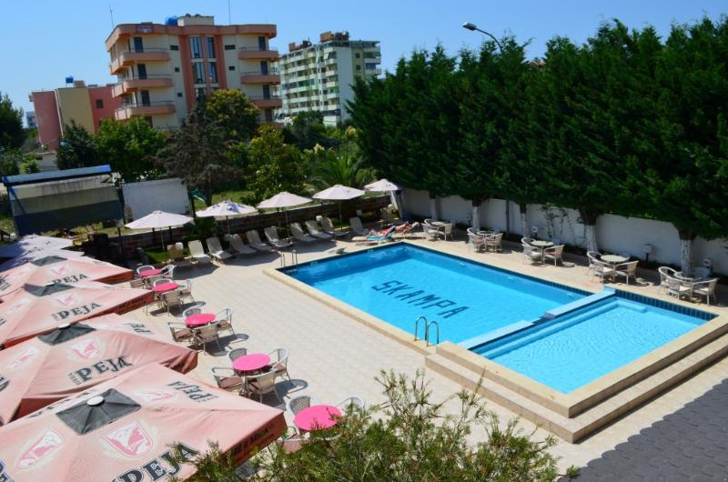 Hotel Skampa Durres Exterior photo